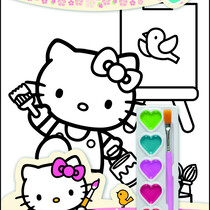 Hello Kitty painting set