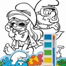 Smurfs Painting Set