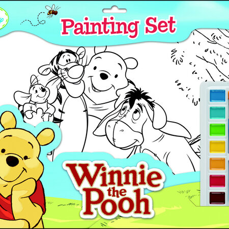 Winnie the Pooh Malset 19-teilig