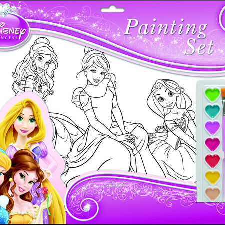 Disney Princess painting set 19-piece