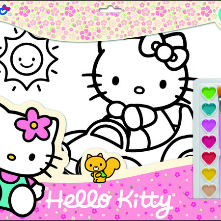 Hello Kitty Malset 19-teilig