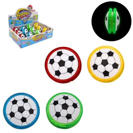 YOYO Flashing 6cm Football 4 Assorted