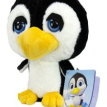 Big Head Plush Penguin 22cm