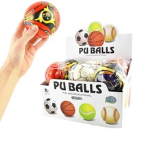 PU-Schaumball 10cm sortiert