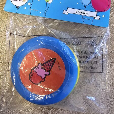Kleinspeelgoed - Mini frisbee 4pcs