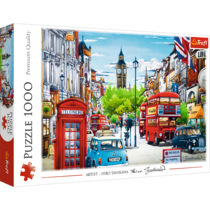 Puzzel 1000 stuks - Straat in Londen