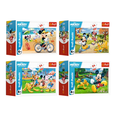 Trefl Mini Puzzle 54pcs.- Disney Characters 9x6,5x4cm