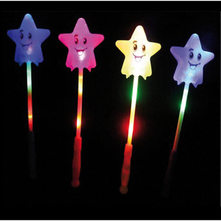 Lighstick Star 41x14cm 4 ass.