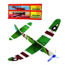 Zweefvliegtuigje Glider 48 stuks in display