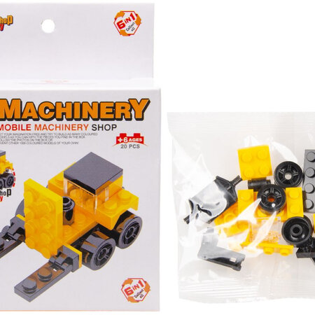 Bouw je eigen auto 9x10x3,5cm