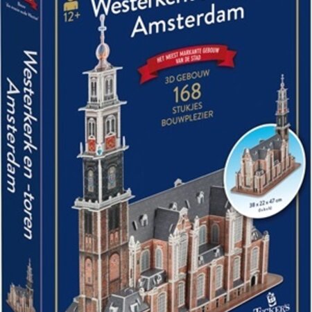 3D puzzel Westerkerk Amsterdam 168st.