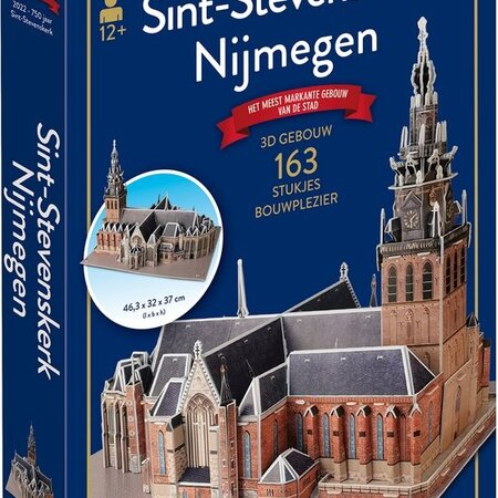 3D puzzel Sint Stevenskerk Nijmegen 163st.