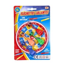 Dartspel met 4 klevende darts 12cm
