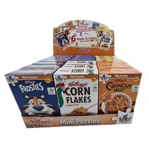 Cornflakes mini puzzel 50 stukjes 14cm ass