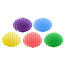 Worm shapeshifter glitter 10x8x3cm 6 assorted.