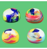 Squeeze ball marble 4ass.