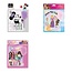 Notebook Disney lock&fluffy pen 17.8x12.5x1cm 3 assorti.