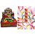 Stretchnudeln 30x1x1cm 4-fach sortiert.