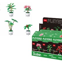Pleyerid Flowers Bricks Green 9x6x15,5cm - Potted plants