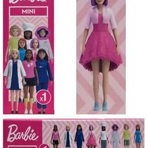 Mattel - Barbie Figuren 13x5x3,5cm in Box 8 sortiert