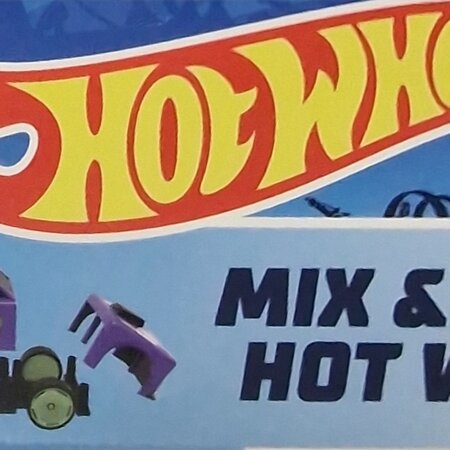 Mattel - Hot Wheels Mix&Match 10x4x4cm in Box 8 sortiert