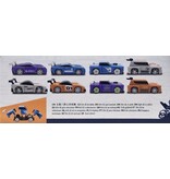 Mattel - Hot Wheels Mix&Match 10x4x4cm in Box 8 sortiert