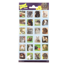 Funny Products sticker sheet rabbit 20x10cm