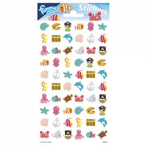 Funny Products Stickerbogen Puffy Ocean 20x10cm