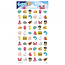 Funny Products Stickerbogen Puffy Ocean 20x10cm