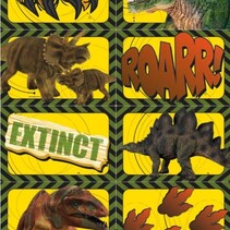 Funny Products Aufkleberbogen Dino 20x10cm