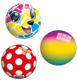 Rubber Playballs Ø13cm with Print 3 assorted