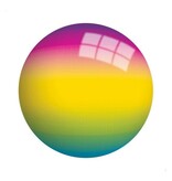 Rubber Playballs Ø13cm with Print 3 assorted