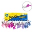 Sleutelhanger 4,5cm Kristallen Dolfijn 4ass.
