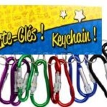 Keychain 6,5cm Metal Mountain 6ass.