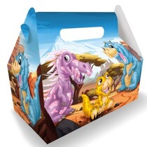Dino menu box 23x23x12cm