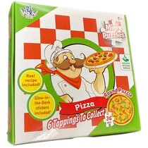 Mini-Puzzle Pizza 50 Teile 15cm