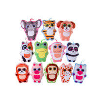 Plush toy with big eyes 15cm 12 assorted.