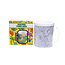 Kleur je eigen beker dinosaurus 10.5X8X10CM
