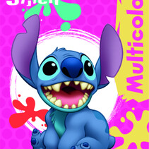 Disney Multicolor Stitch 32 pagina A4 - serie 1