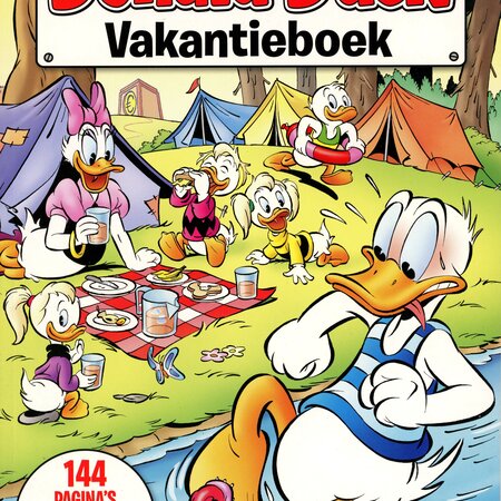 Donald Duck-Ferienbuch, 144 Seiten.