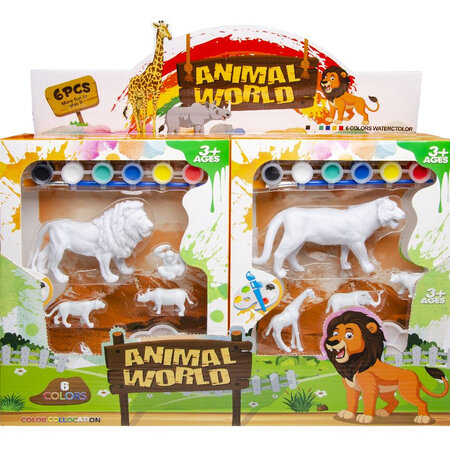 Paint your own Wild Animal 20.5x26.5x4.5cm