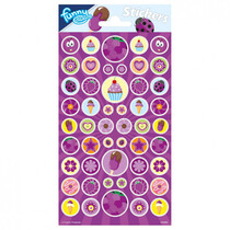 Funny Products Sticker Sheet Grapes with Scent 19x10cm