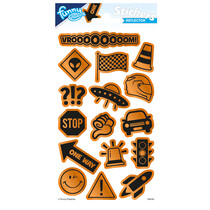Funny Products Aufkleber Fahrzeuge Reflektiert 20x10cm