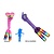 Glitter skipping rope 2.10m, 2-way assorted