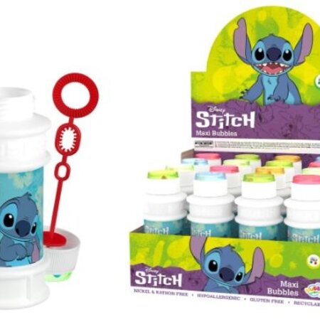 Bubble Blower Disney Stitch 175ml - 12 in display