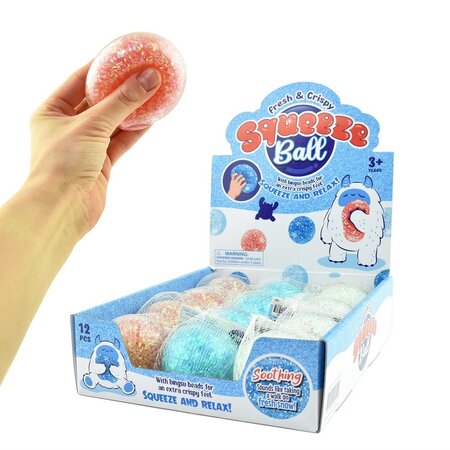Quetschball 3-fach sortiert, 6cm