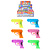 Water gun neon kleuren 11cm, 6 assorti
