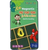 Metal Game 18x10cm - Tic, Tac, Toe & 4 in a row