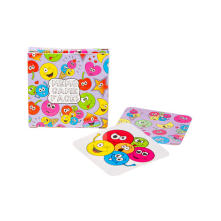 Mini memo game emotions, 28cards, 5x5cm Mini-Memospiel Emotionen, 28 Karten, 5x5cm