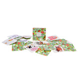 Mini memo game farm, 28cards, 5x5cm